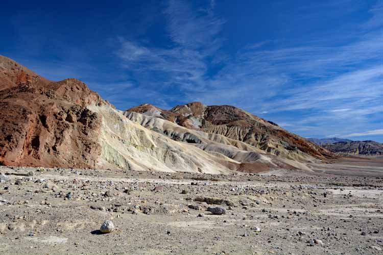 colored rock